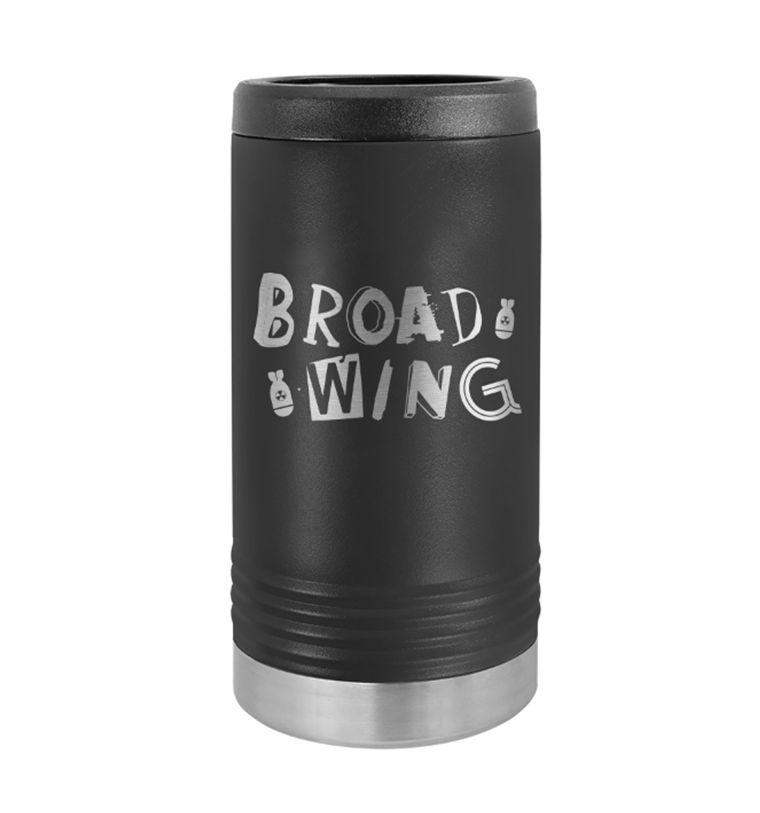 Broadwing logo beverage holder